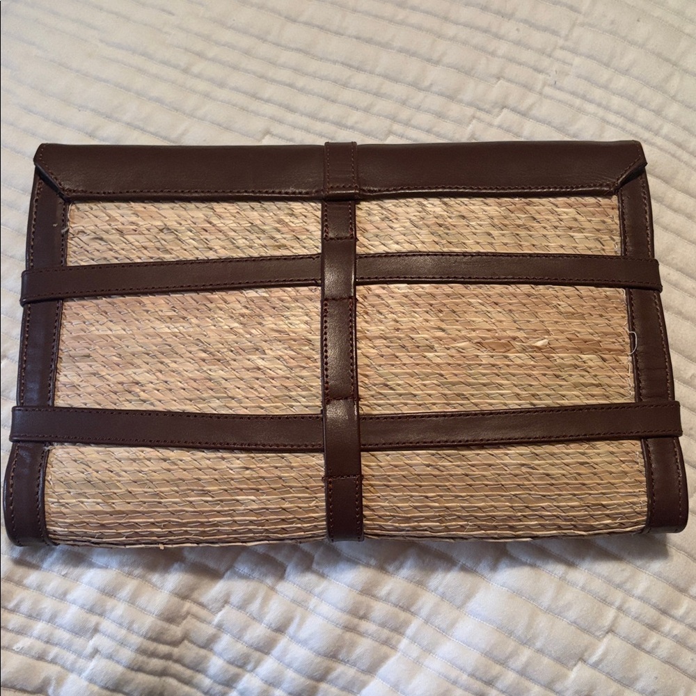 Altuzarra Watermill Raffia Envelope Clutch – NWOT - Picture 3 of 5